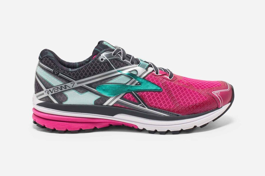 Brooks Ravenna 7 Womens Australia - Road Running Shoes - Rose/Grey (268-MOFHS)